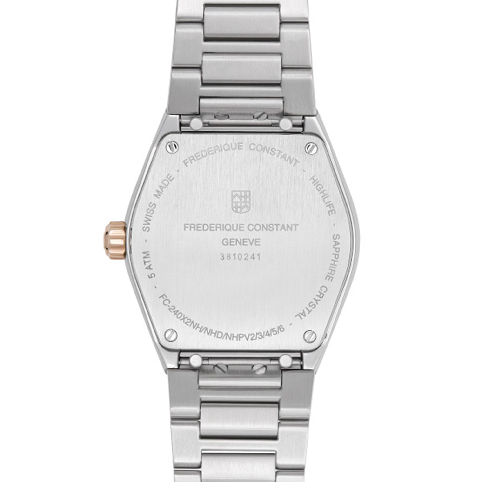 当店在庫してます！ Highlife Constant Frederique Quartz Plated Gold Rose mm 31 テープ・マスキングテープ